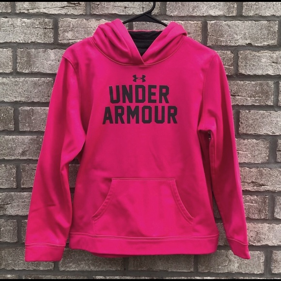 Pink Under Armour Hoodie - Picture 5 of 5